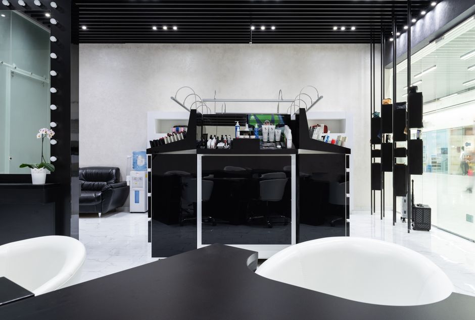 Interiorul salonului Beka Salon